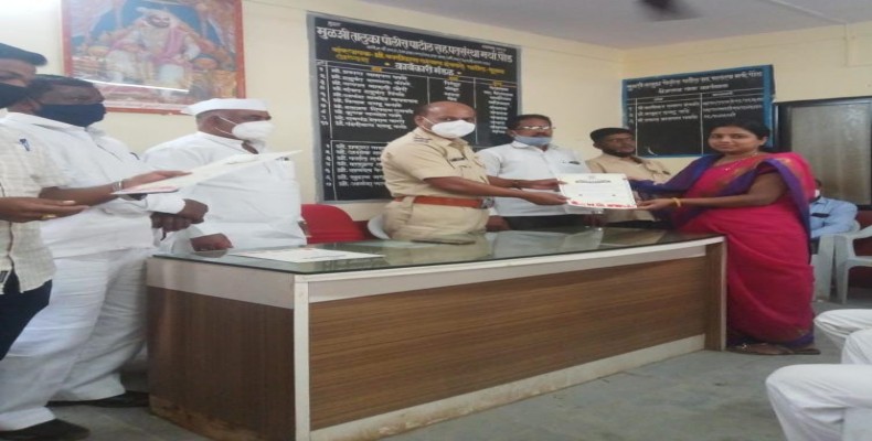 पोलिस पाटीलांच्या चांगल्या कामामुळे गावे सुरक्षित : पोलिस निरीक्षक अशोक धुमाळ