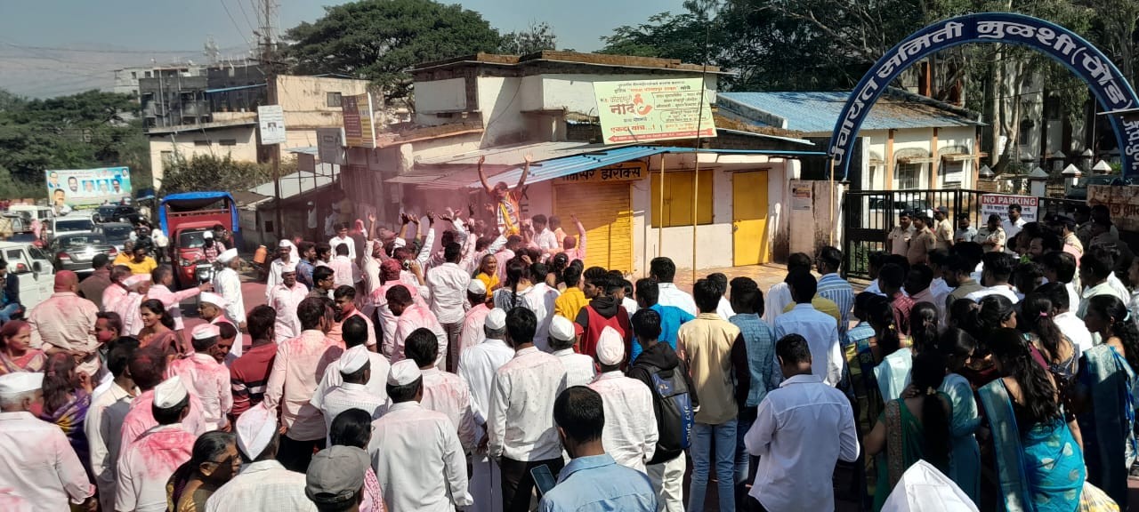 मुळशी तालुक्यात ग्रामपंचायत निवडणूकीत राष्ट्रवादी काँग्रेसचे वर्चस्व